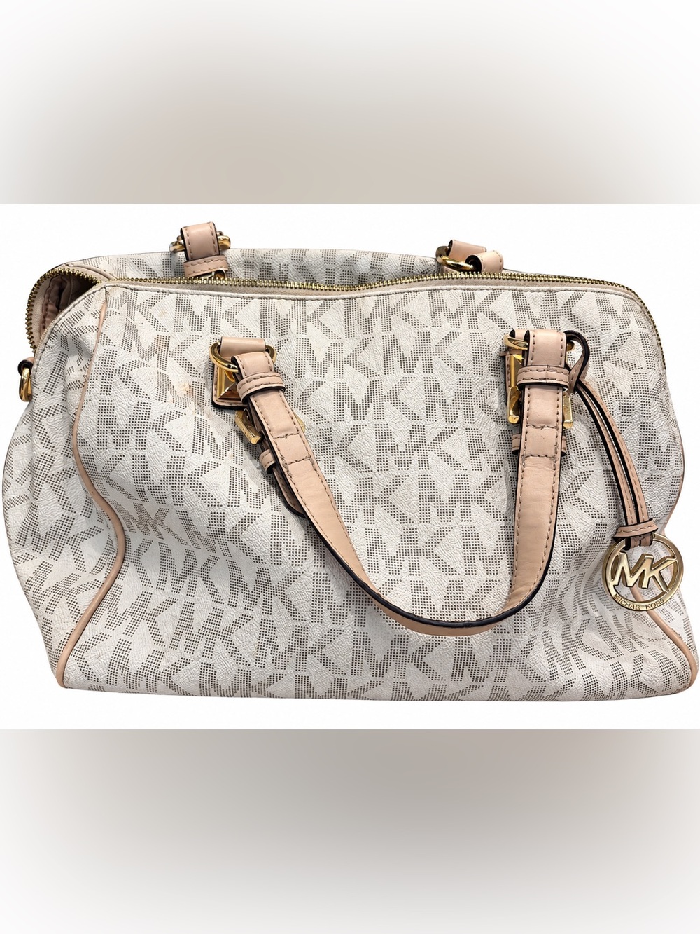 Michael Kors Signature Satchel Handbag